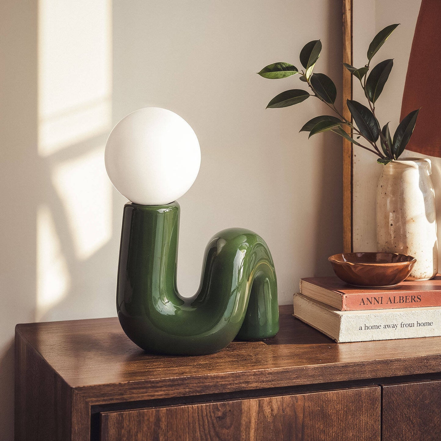 Lámpara de Mesa Cerámica Arlo