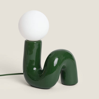 Lámpara de Mesa Cerámica Arlo