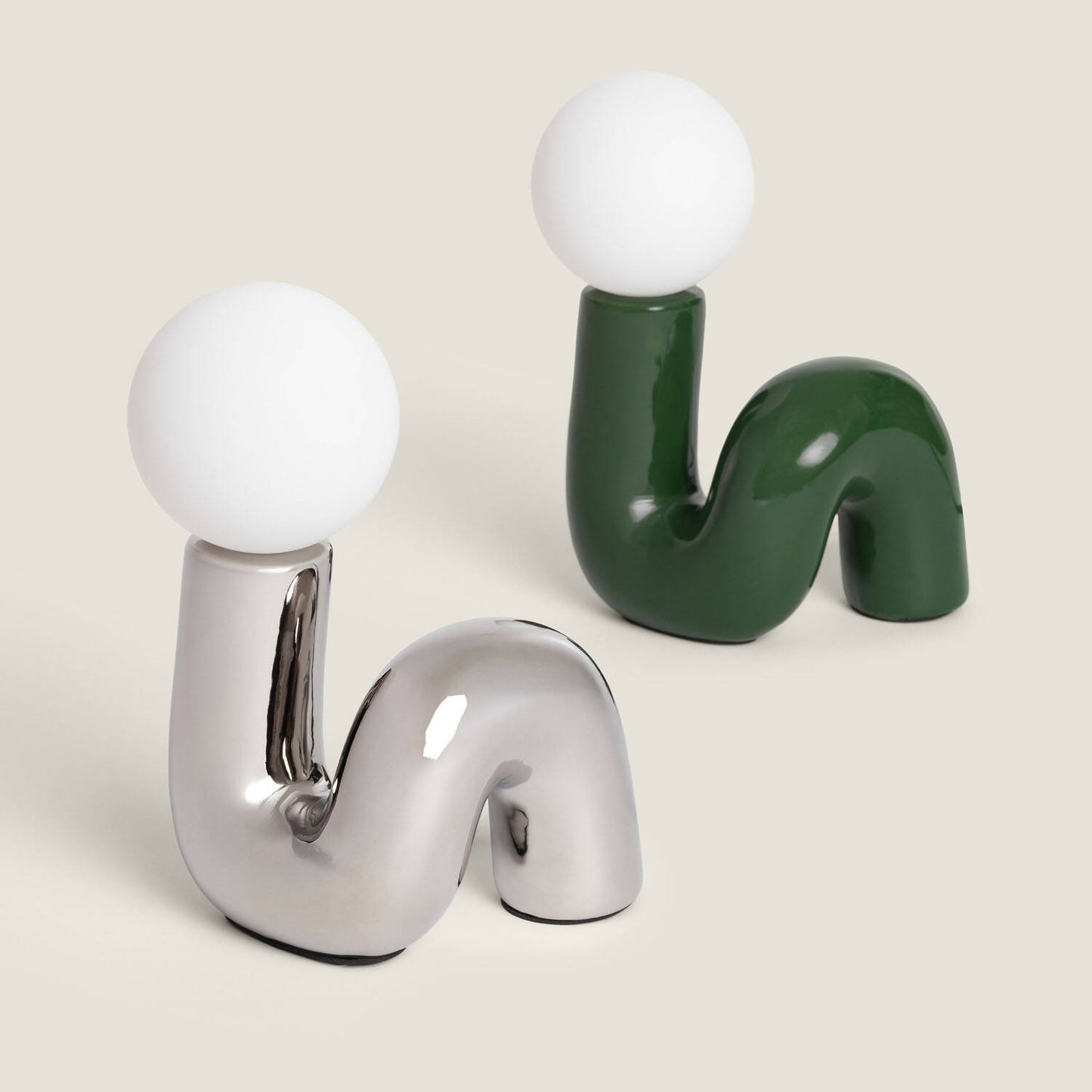 Lámpara de Mesa Cerámica Arlo