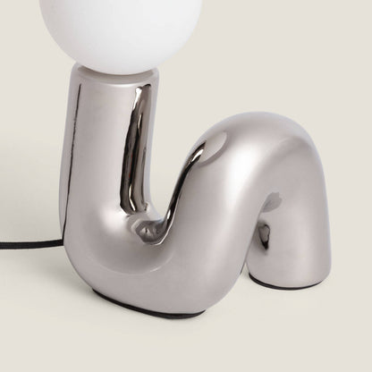 Lámpara de Mesa Cerámica Arlo