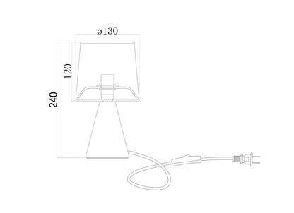 Lámpara de Mesa Cerámica Vega
