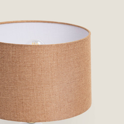 Lámpara de Mesa Cerámica y Lino Bulga