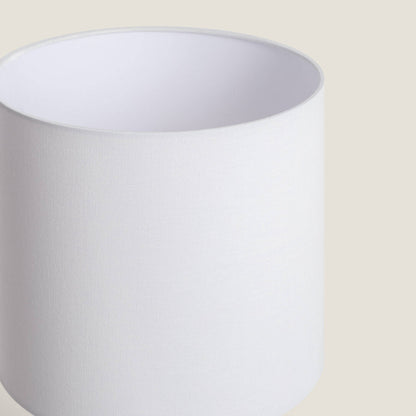 Lámpara de Mesa Cerámica y Tela Barta