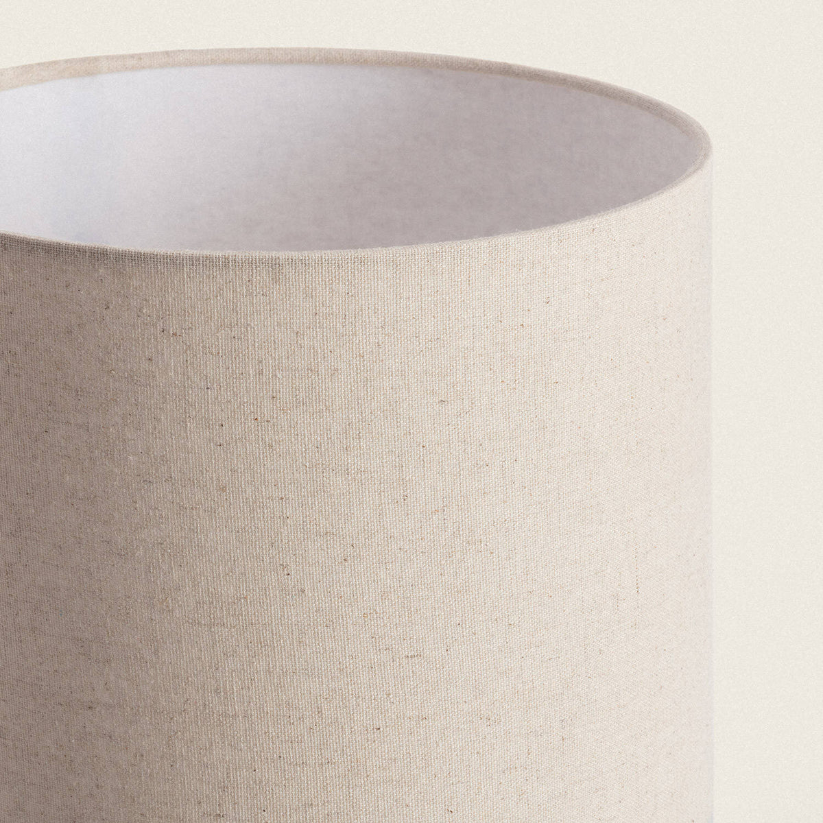 Lámpara de Mesa Cerámica y Tela Rahma
