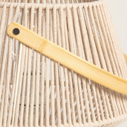 Lámpara de Mesa Cuerda de Algodón Bris Diantha
