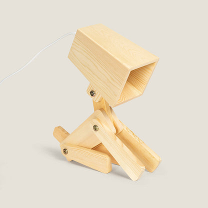 Lámpara de Mesa de Madera Infantil Coba Doggi