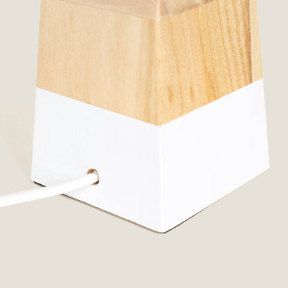 Lámpara de Mesa de Madera Lakara