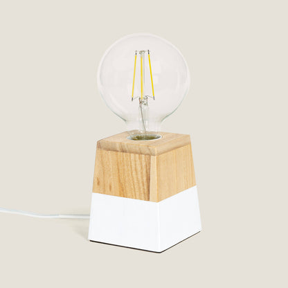 Lámpara de Mesa de Madera Lakara