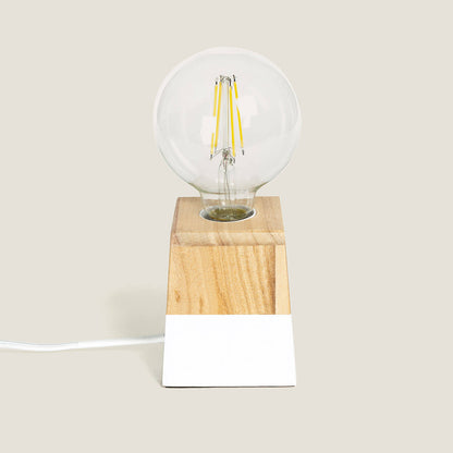 Lámpara de Mesa de Madera Lakara