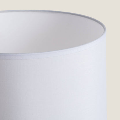 Lámpara de Mesa de Madera y Tela Dabai