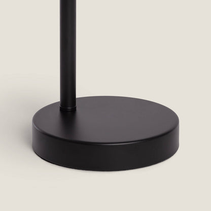 Lámpara de Mesa de Metal y Madera Monah