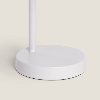 Lámpara de Mesa de Metal y Madera Monah