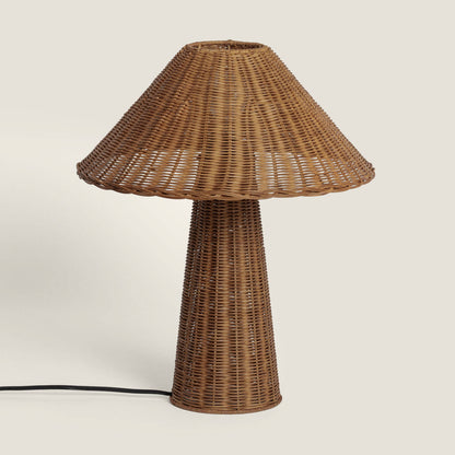 Lámpara de Mesa de Ratán Nara