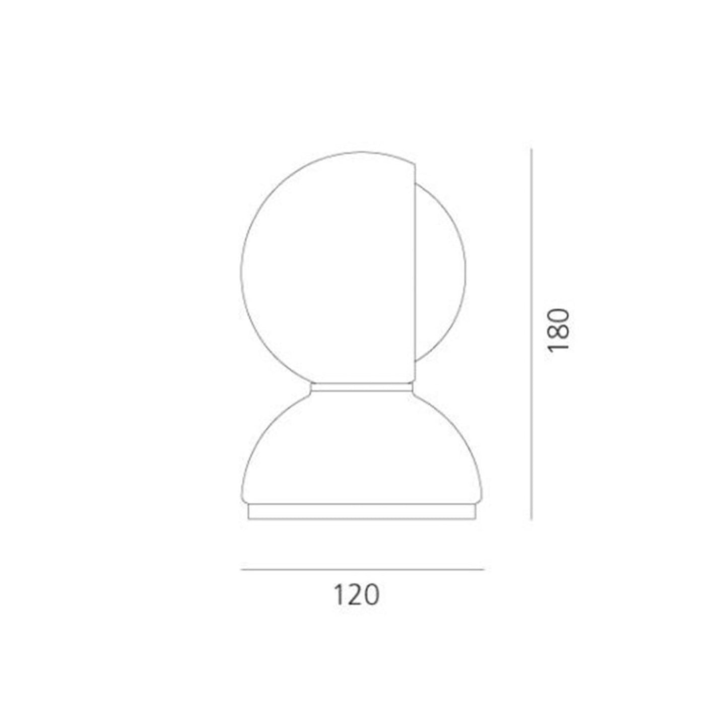 Lámpara de Mesa Eclisse ARTEMIDE