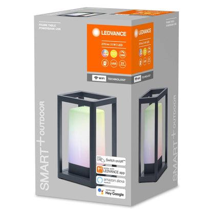 Lámpara de Mesa Exterior LED RGBW 5W Smart+ WiFi LEDVANCE 4058075564466
