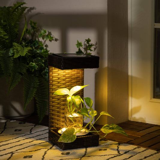 Lámpara de Mesa Exterior Solar LED Agra