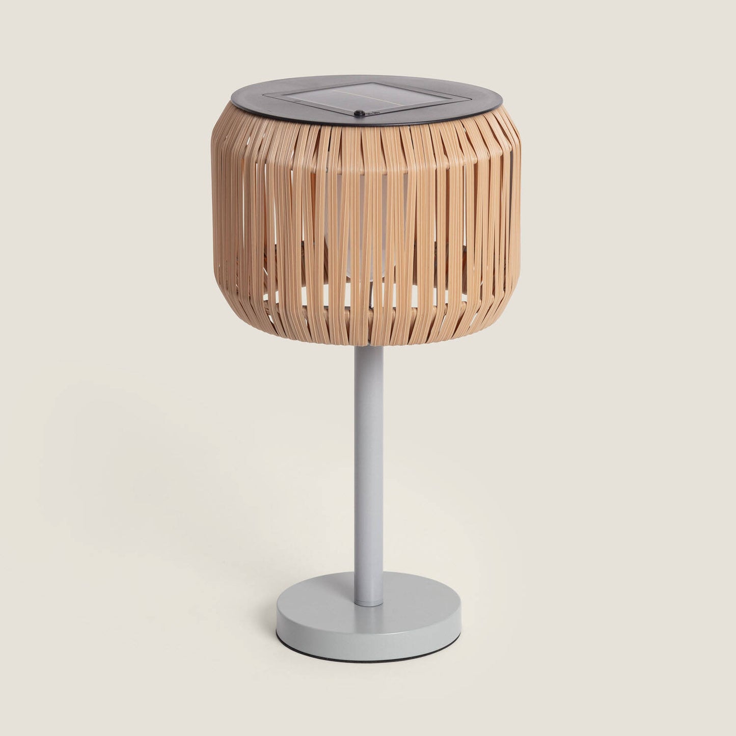 Lámpara de Mesa Exterior Solar LED Ratán Nygala