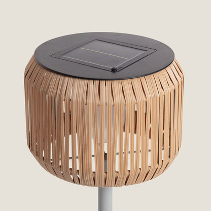 Lámpara de Mesa Exterior Solar LED Ratán Nygala
