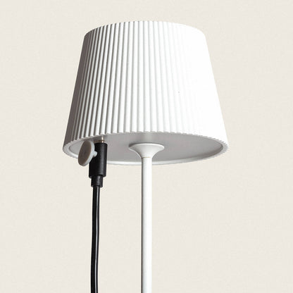 Lámpara de Mesa LED Portátil para Exterior Aluminio con Batería Recargable Willox