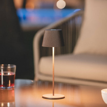 Lámpara de Mesa LED Portátil para Exterior Aluminio con Batería Recargable Willox