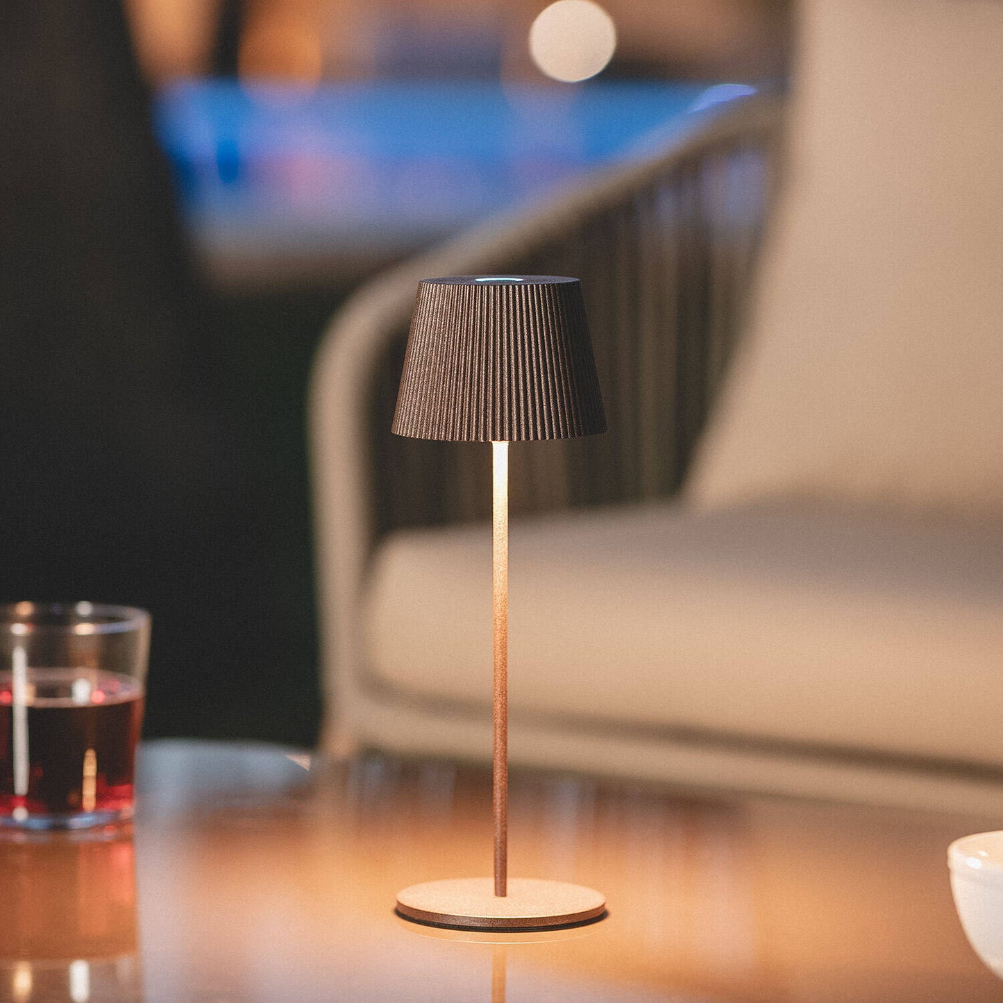 Lámpara de Mesa LED Portátil para Exterior Aluminio con Batería Recargable Willox