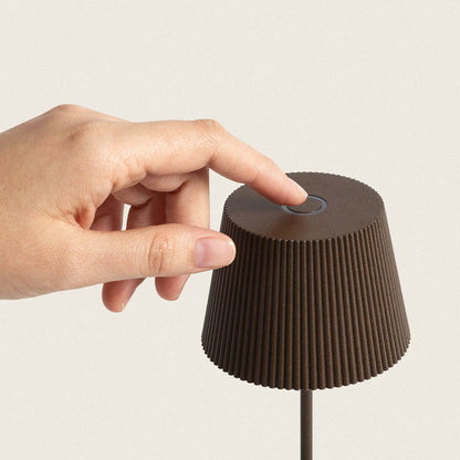Lámpara de Mesa LED Portátil para Exterior Aluminio con Batería Recargable Willox