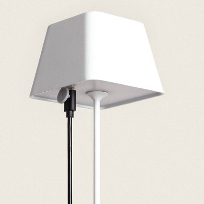 Lámpara de Mesa LED Portátil para Exterior Aluminio con Batería Recargable Willy