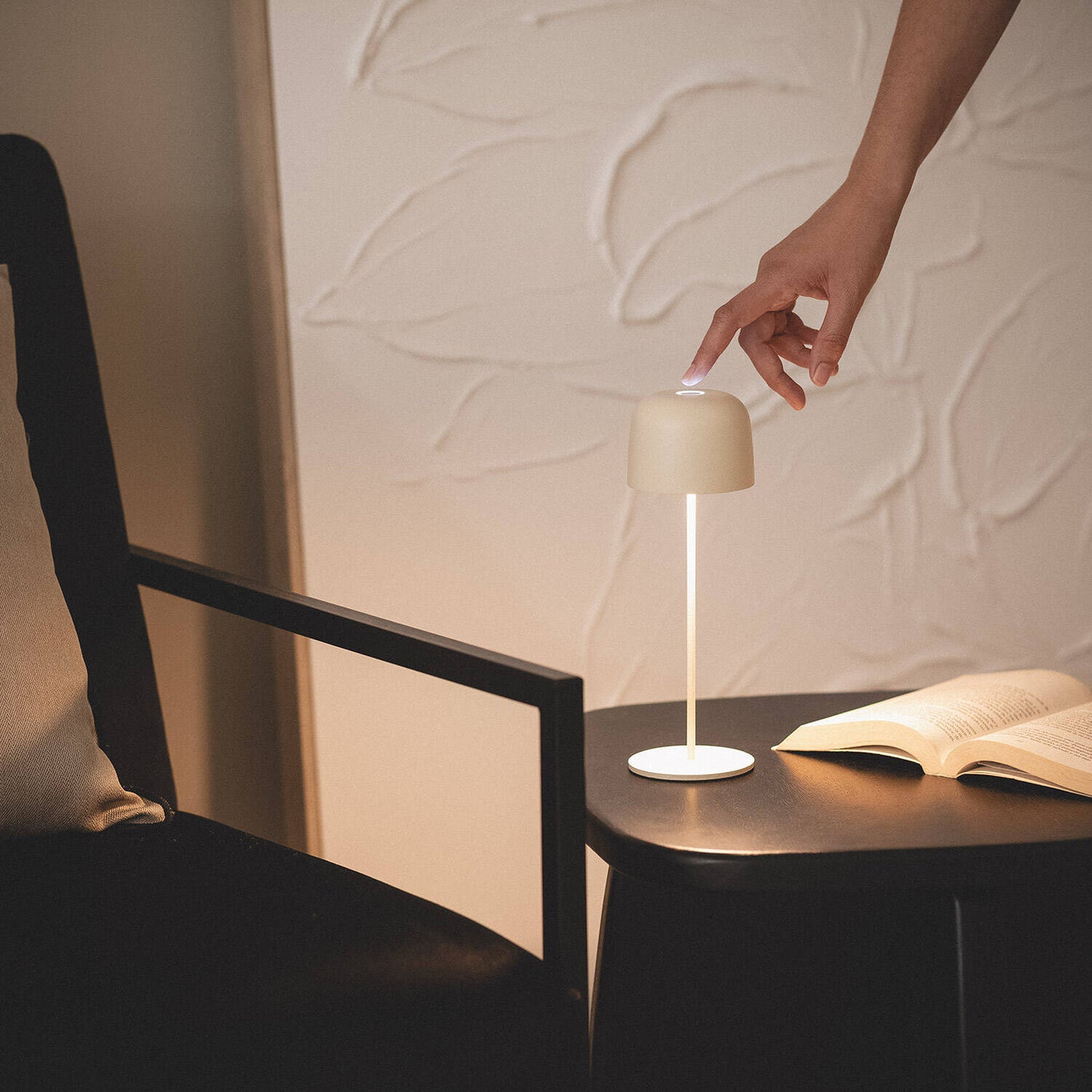 Lámpara de Mesa LED Portátil para Exterior Aluminio con Batería Recargable Wink