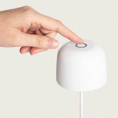 Lámpara de Mesa LED Portátil para Exterior Aluminio con Batería Recargable Wink