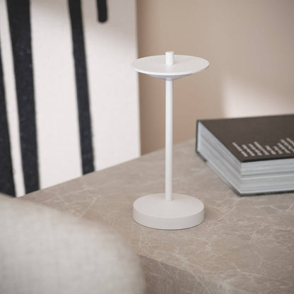 Lámpara de Mesa LED Portátil para Exterior Metal con Batería Recargable Estepona