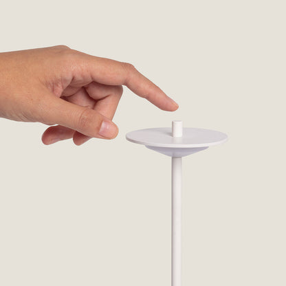 Lámpara de Mesa LED Portátil para Exterior Metal con Batería Recargable Estepona