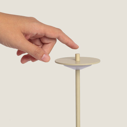 Lámpara de Mesa LED Portátil para Exterior Metal con Batería Recargable Estepona
