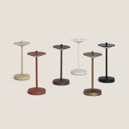 Lámpara de Mesa LED Portátil para Exterior Metal con Batería Recargable Estepona