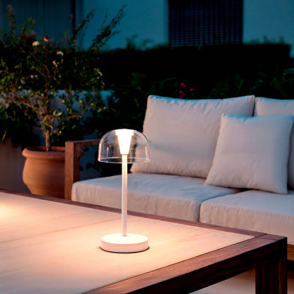 Lámpara de Mesa LED Portátil para Exterior Metal con Batería Recargable Lendora