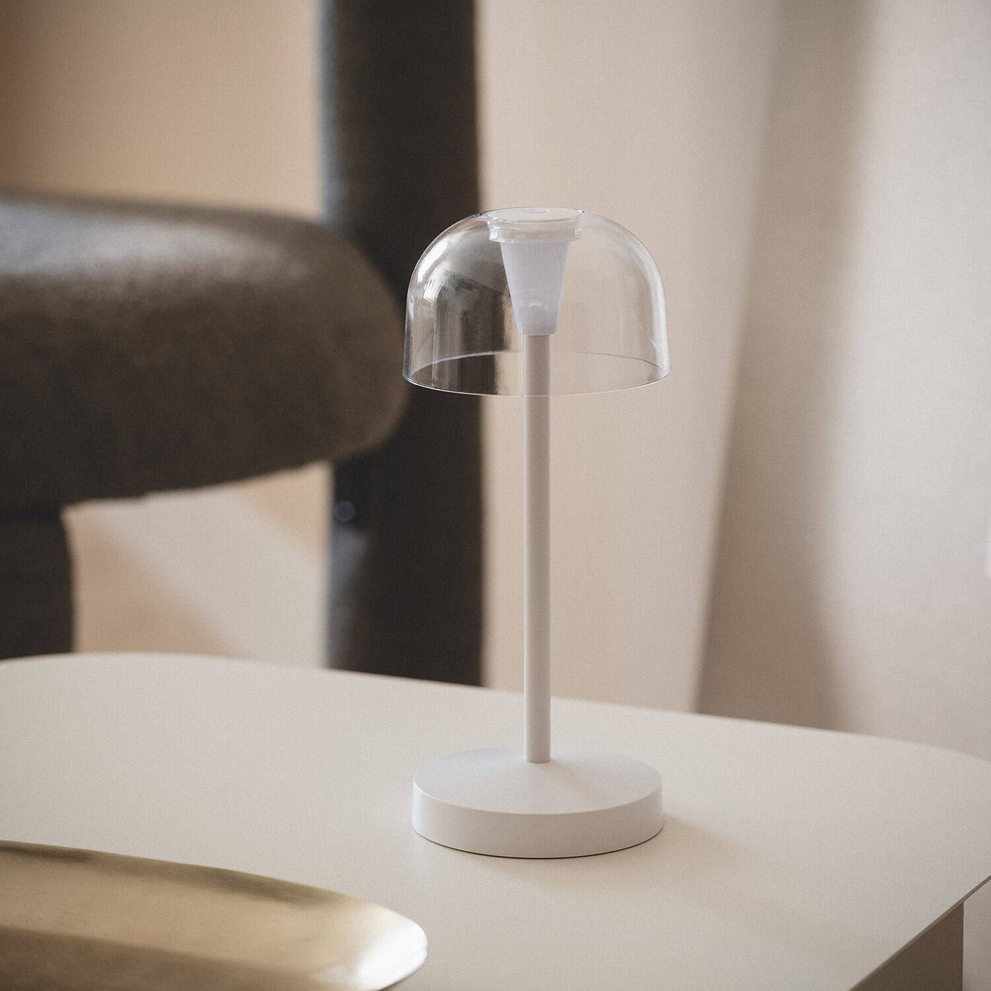 Lámpara de Mesa LED Portátil para Exterior Metal con Batería Recargable Lendora