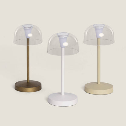 Lámpara de Mesa LED Portátil para Exterior Metal con Batería Recargable Lendora
