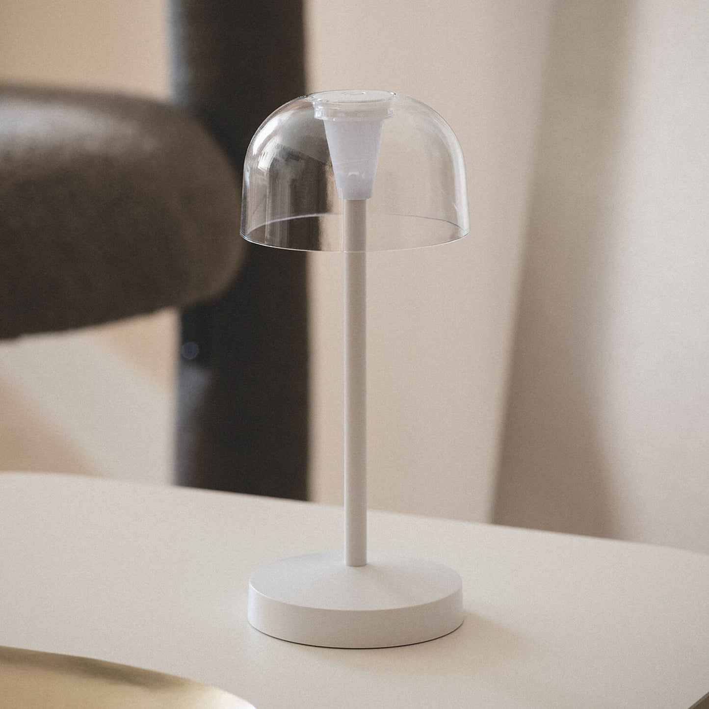 Lámpara de Mesa LED Portátil para Exterior Metal con Batería Recargable Lendora