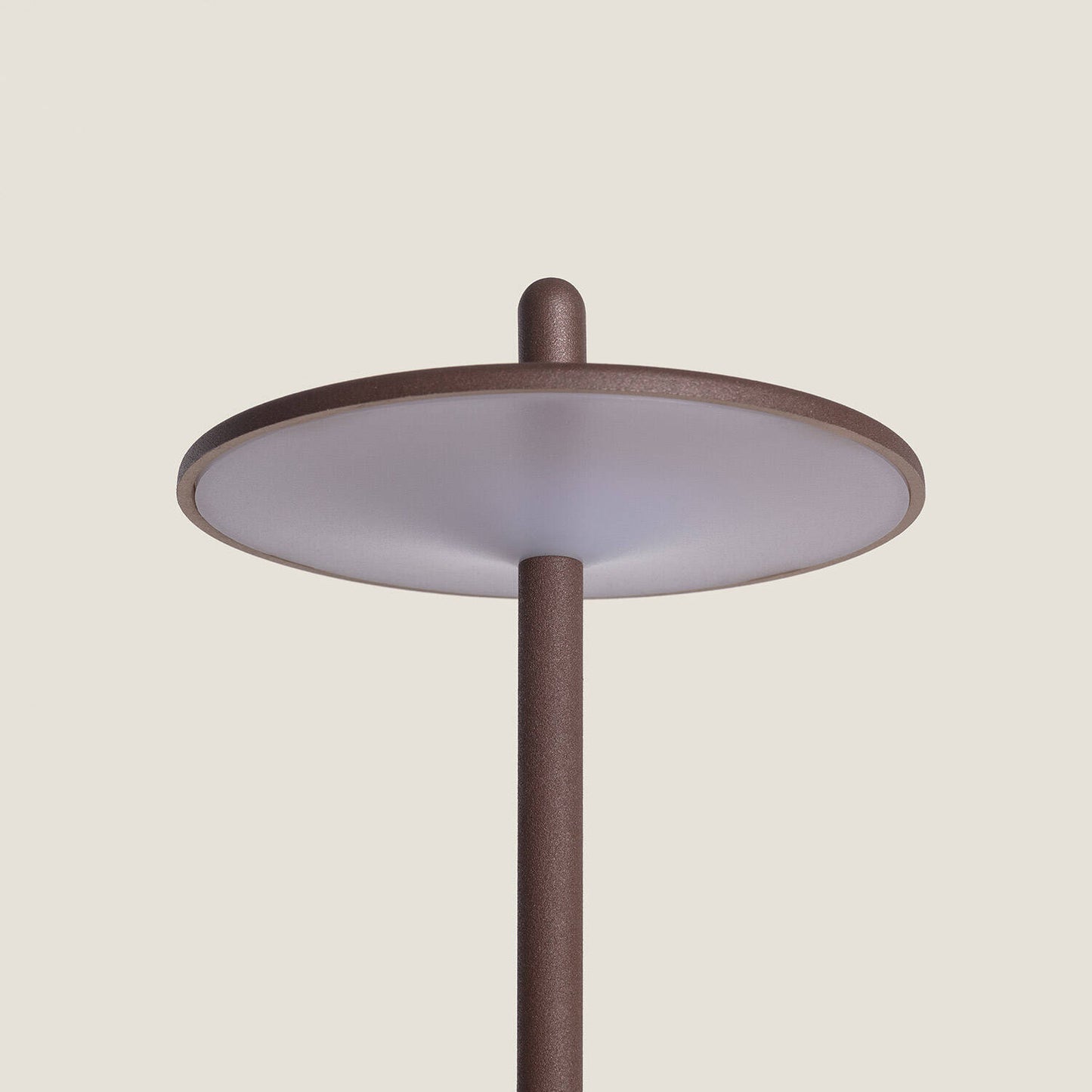 Lámpara de Mesa LED Portátil para Exterior Metal con Batería Recargable Milevani