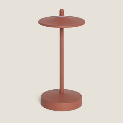 Lámpara de Mesa LED Portátil para Exterior Metal con Batería Recargable Milevani