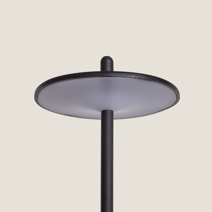 Lámpara de Mesa LED Portátil para Exterior Metal con Batería Recargable Milevani