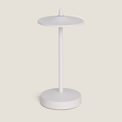 Lámpara de Mesa LED Portátil para Exterior Metal con Batería Recargable Milevani