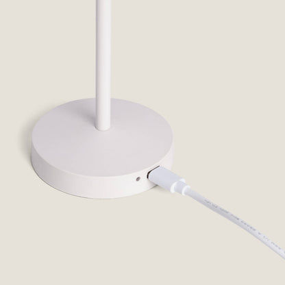 Lámpara de Mesa LED Portátil para Exterior Metal con Batería Recargable Pirinoa