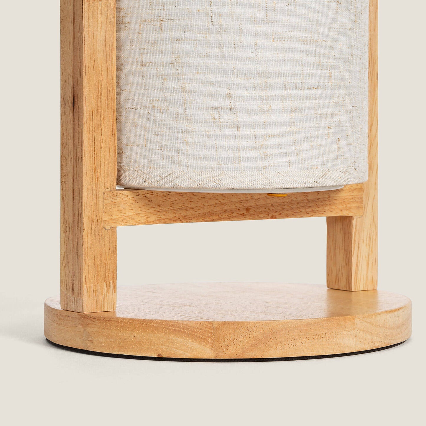 Lámpara de Mesa LED Portátil Madera con Batería USB Recargable Fragosa