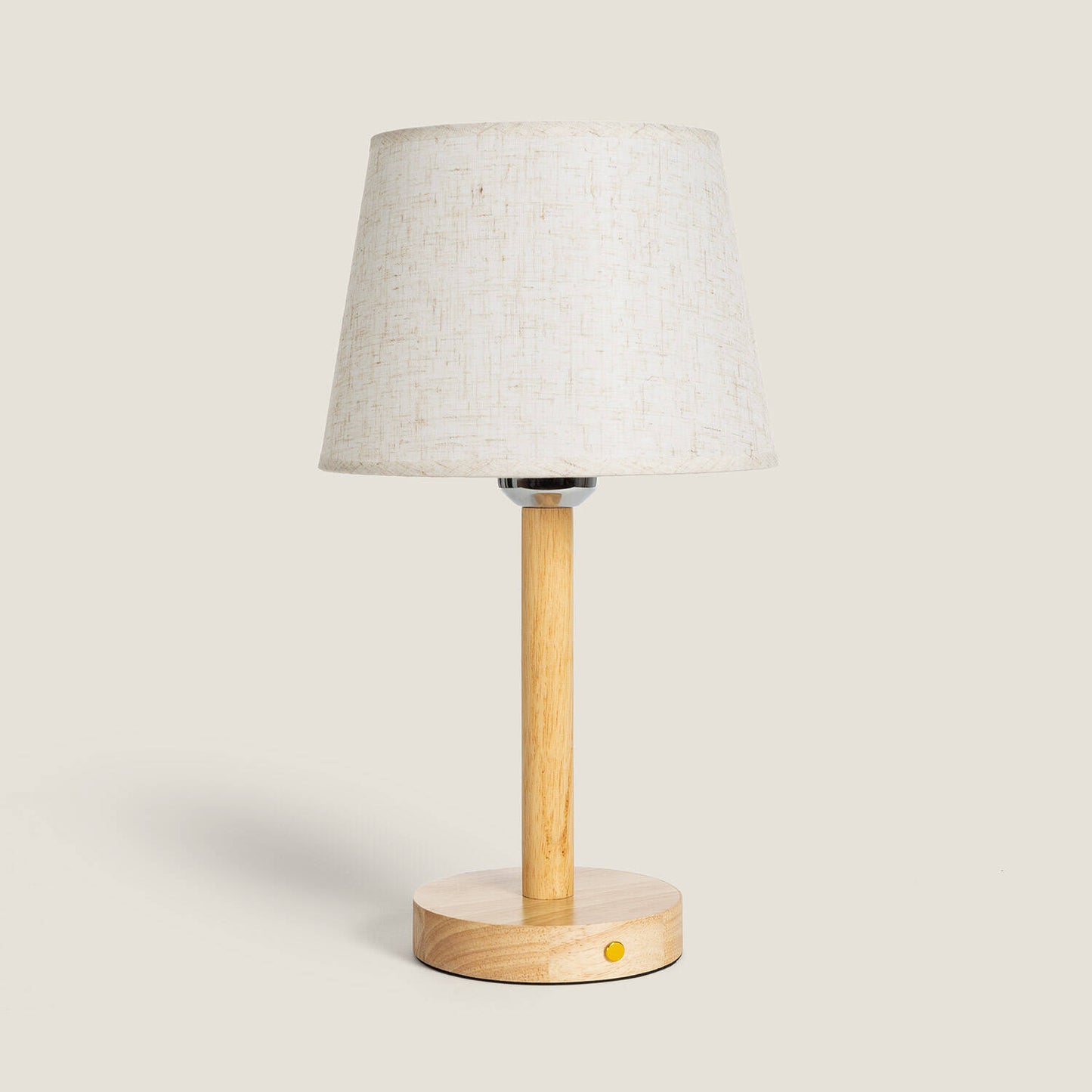 Lámpara de Mesa LED Portátil Madera con Batería USB Recargable Rowy