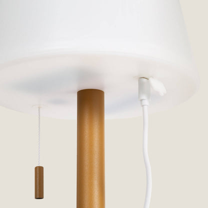Lámpara de Mesa LED Portátil para Exterior Aluminio con Batería Recargable Epinay