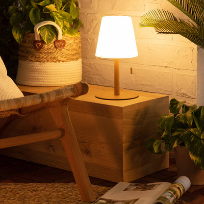 Lámpara de Mesa LED Portátil para Exterior Aluminio con Batería Recargable Epinay