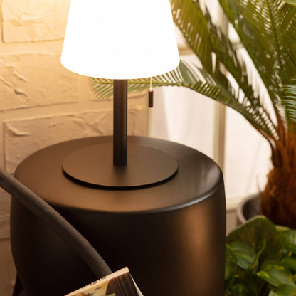 Lámpara de Mesa LED Portátil para Exterior Aluminio con Batería Recargable Epinay