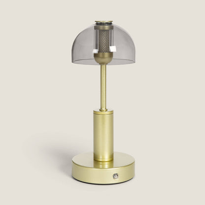 Lámpara de Mesa LED Metal Portátil con Batería USB Recargable Luliu Ludza
