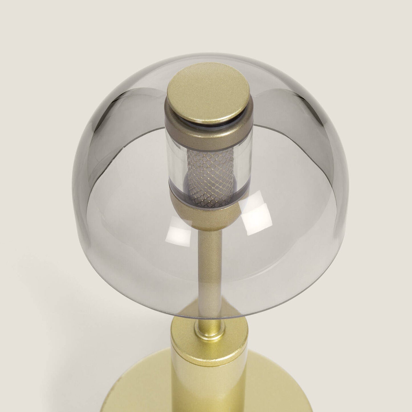 Lámpara de Mesa LED Metal Portátil con Batería USB Recargable Luliu Ludza