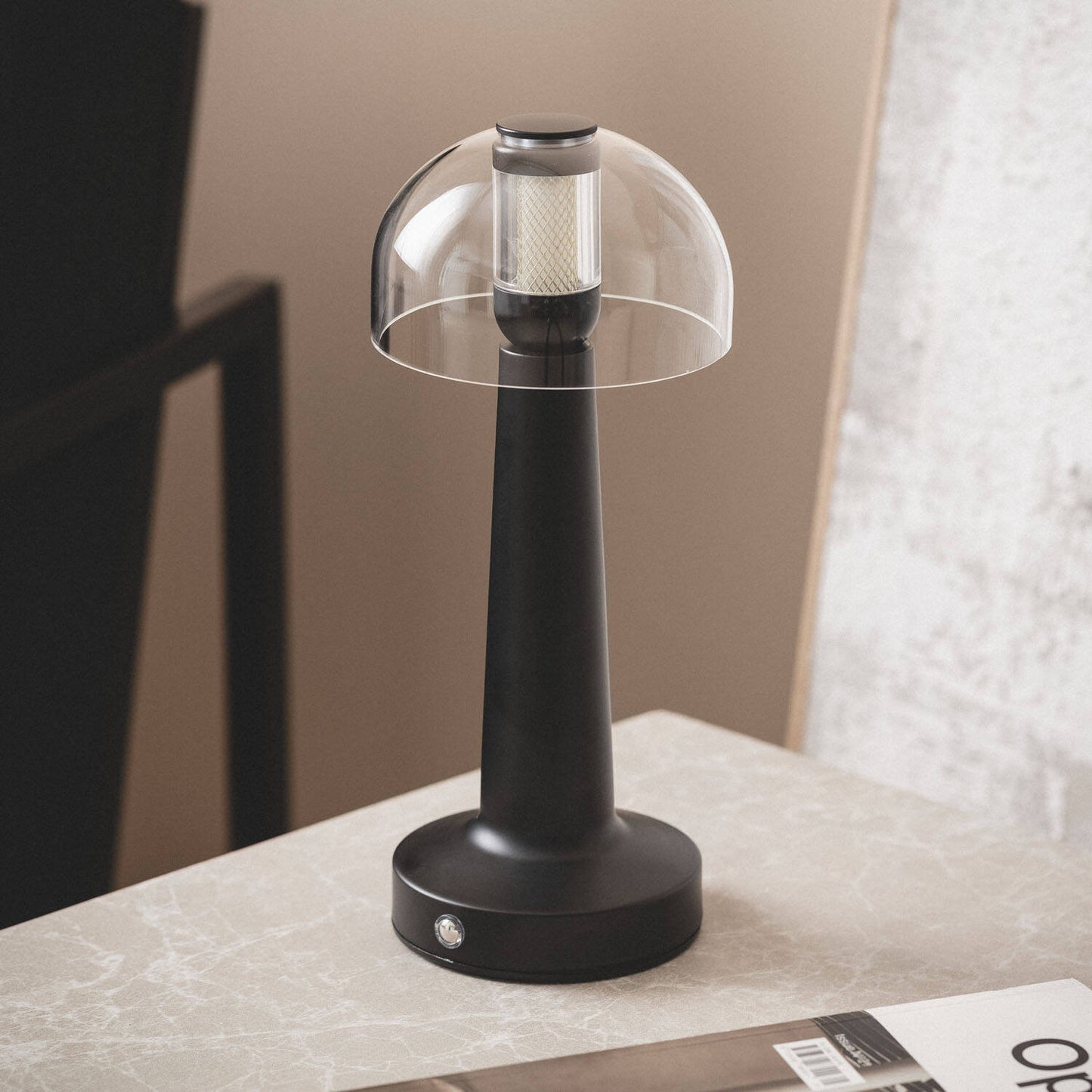Lámpara de Mesa LED Metal Portátil con Batería USB Recargable Luliu Orsha